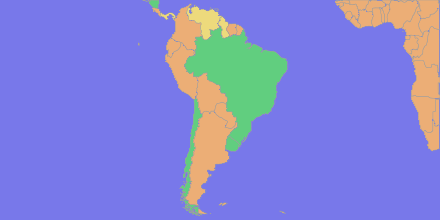 South America Map